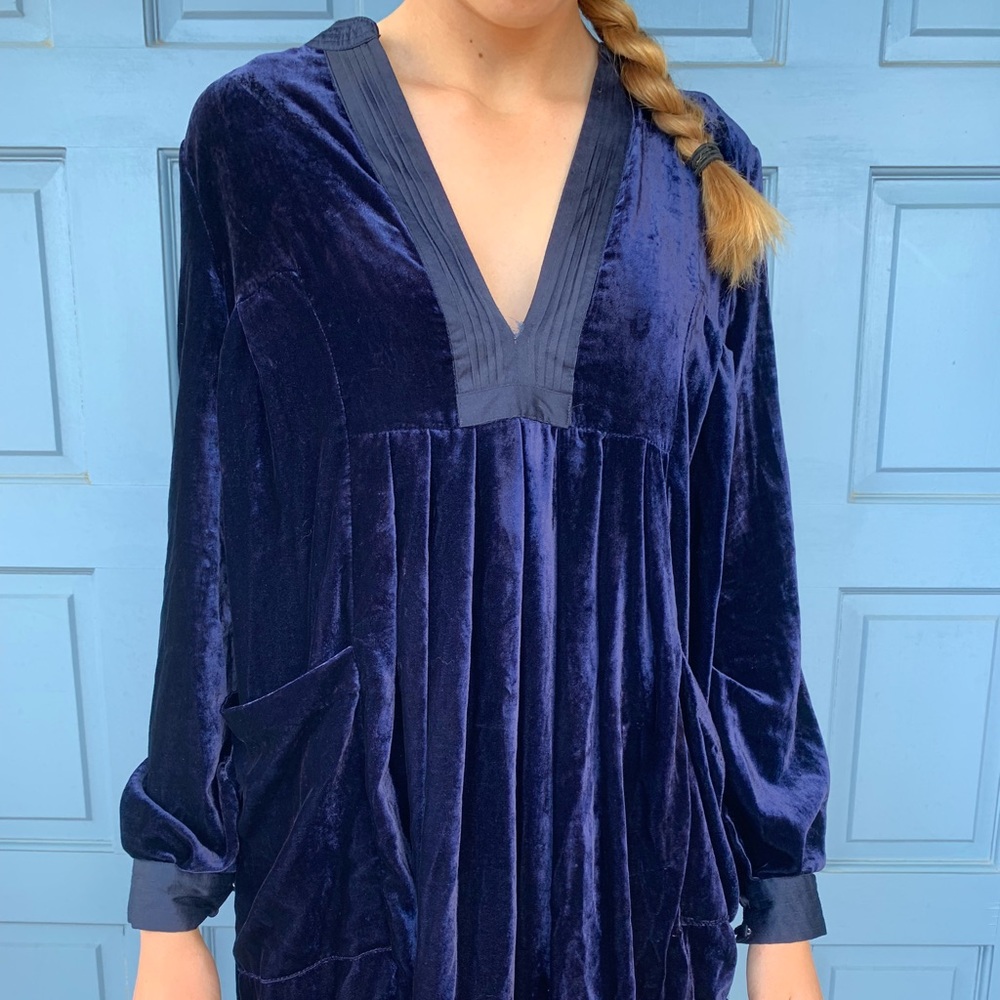 free people “chose me” velvet dress